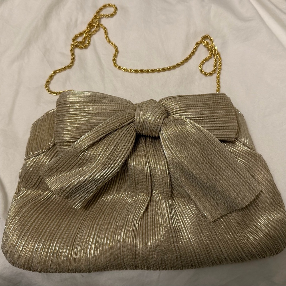 Loeffler Randall Rayne Platinum Clutch